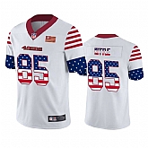 Nike 49ers 85 George Kittle White USA Flag Fashion Limited Jersey Dyin,baseball caps,new era cap wholesale,wholesale hats